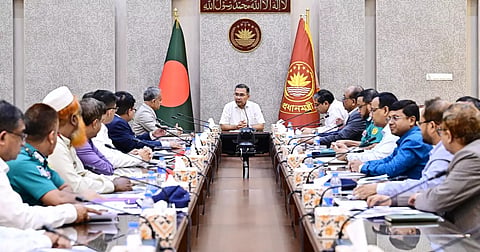 Prime Minister Tarique Rahman chaired a meeting to discuss Dhaka’s public transport management, road safety