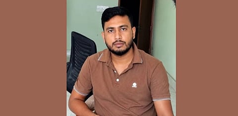Delwar Hossain, 38, is an ASI of the Airport Police Station under Barishal Metropolitan Police.