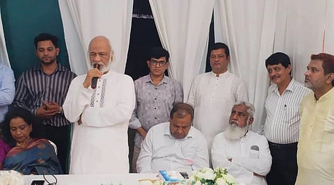 Moyeen Khan was speaking at a National Teachers' Day 2026 discussion at his residence office in Gulshan