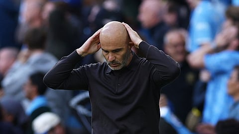 Manchester City manager Enzo Maresca.
