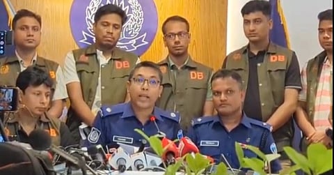 Police briefing the updates of the brutal Tazmim incident 