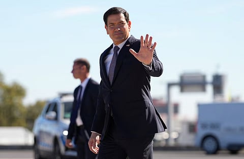 US Secretary of State Marco Rubio.