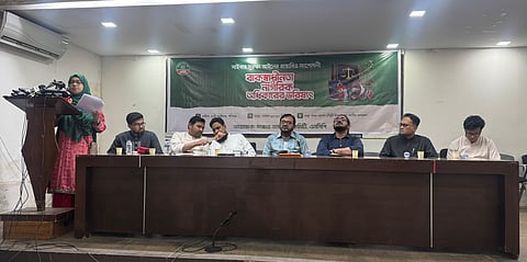 Speakers at an NCP-organized discussion on proposed Cyber Protection Act (amendment)