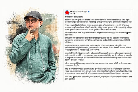 Farooki laments ink vandalism of Shilpakala mural amid debate over foreign artists
