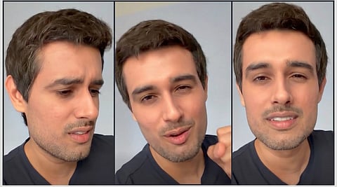 Dhruv Rathee posts a video on X