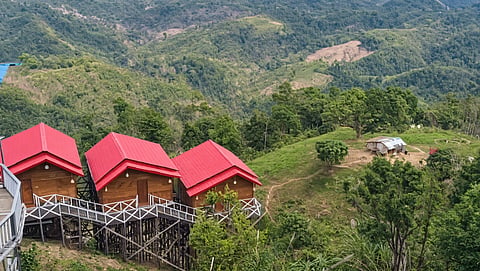 Popular tourist destination Sajek in Rangamati