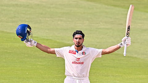 Sediqullah Atal became the first Afghan batter to score a century in the fourth innings of a Test.
