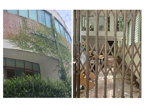 As of Tuesday morning (13 October), the newly appointed vice-chancellor was unable to leave the building