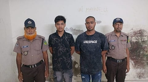 Police arrested two men, including alleged top criminal and drug trade suspect Md Shahadat Hossain alias Chukku, during a special operation in Halishahar, Chattogram, on October 12–13.