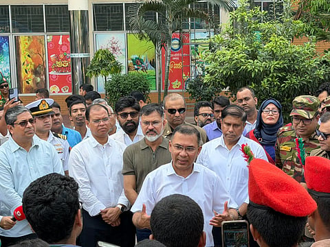 PM Tarique pays a visit to Rajuk Uttara Model College on Oct 17, 2026 