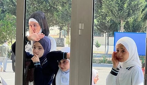 Young students affected by school regulations. 