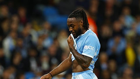 Manchester City's Antoine Semenyo.