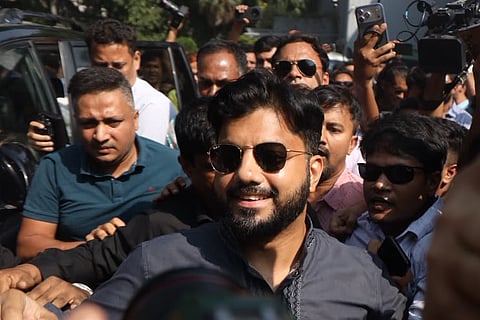 Ishraque Hossain arrived at the press club
