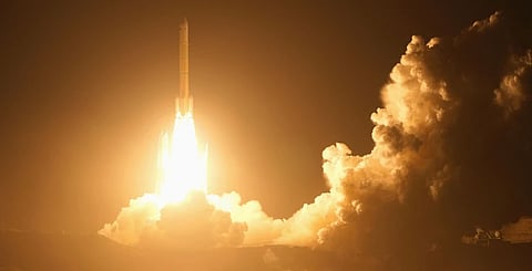 The Japan Aerospace Exploration Agency (JAXA), which is leading the sample-return mission, launched the spacecraft before dawn from the country’s main spaceport on Tanegashima Island. 
