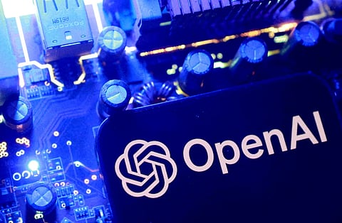 OpenAI logo is seen in this illustration created on June 11, 2026.