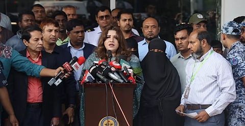 The state minister was speaking after the body of a Bangladeshi worker killed in Riyadh was handed over to his family at the Dhaka airport  