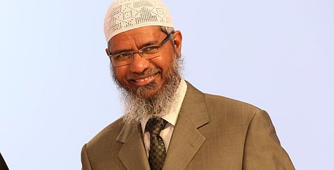 File photo of Islamic preacher Zakir Naik. 