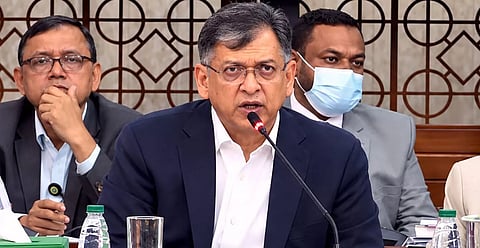Home Minister Salahuddin Ahmed. 