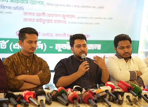  At a meeting of the party's Dhaka North region in Munshiganj.