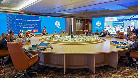 The planned talks would be the first ​high-level contact between Iran and all members of the three-nation bloc since Saudi Arabia came under escalating attacks from Yemen's Iran-aligned Houthis.