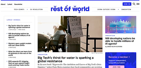 The publication is struggling with a sharp decline in search and social media traffic.