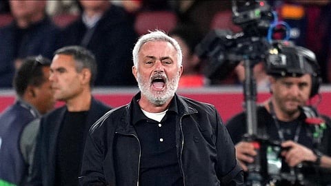 Real Madrid coach Jose Mourinho.