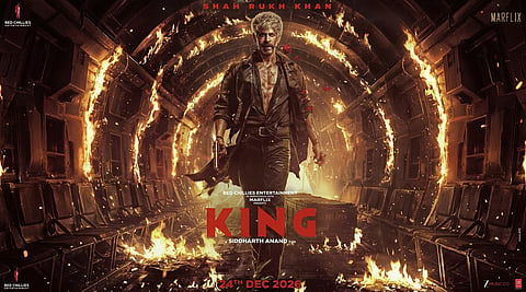 Shah Rukh Khan has unveiled a new poster for his upcoming film King.