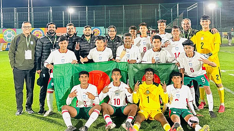 Bangladesh U-15 national football team.