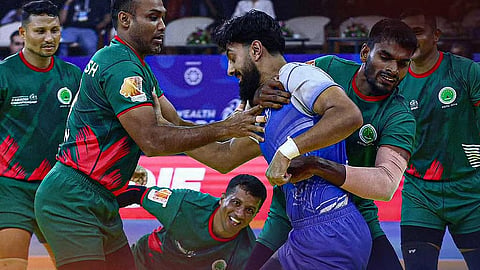 Bangladesh reached the semi-finals with four wins from five group matches.