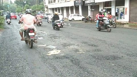 Vasco Bad Roads due to Heavy Rains