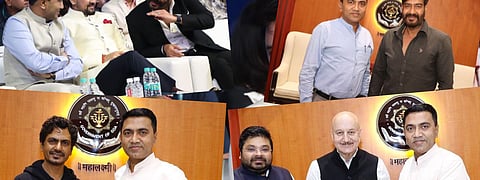 CM Pramod Sawant And Bollywood Star