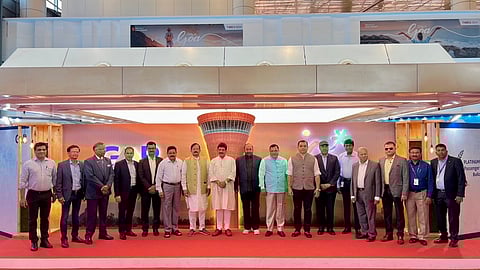 Attended welcoming ceremony of the first passenger flights