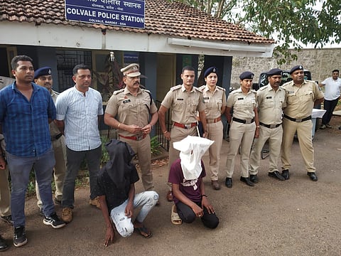 Two girls who kidnapped from Goa
