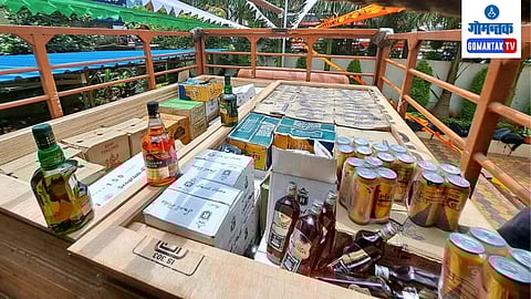 Goa Made Liquor Seized 