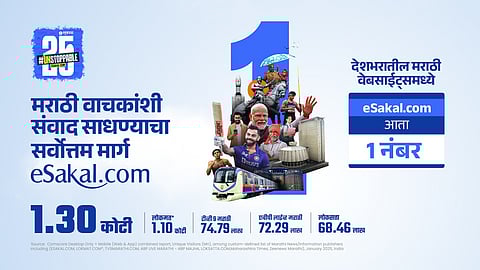 No 1 Marathi News Media Site in Maharashtra: 