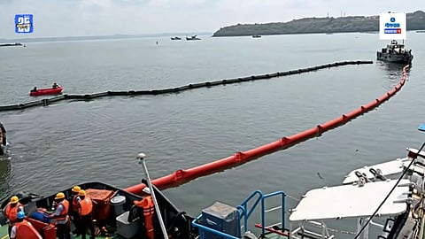 Indian Coast Guard pollution response exercise