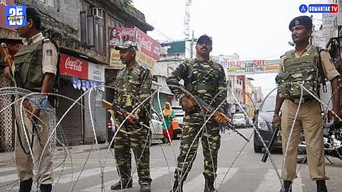 Sleeper Cell Busted South Kashmir