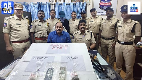 Hyderabad Police Busted Drug Racket