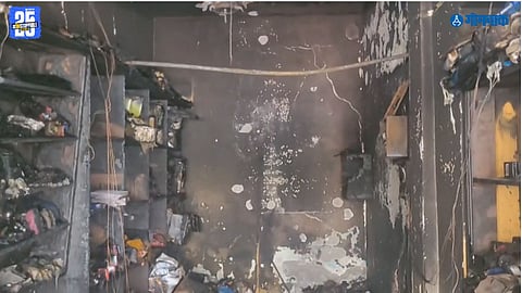 Goa shop fire