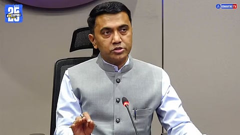 CM Pramod Sawant 