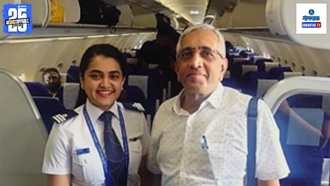Goa politician Deepak Dhavlikar's daughter Gauri becomes commercial pilot