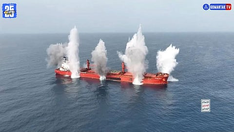Houthi Rebels Red Sea Attack