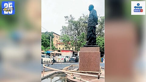 T B Kunha Statue In Vasco Khariwada
