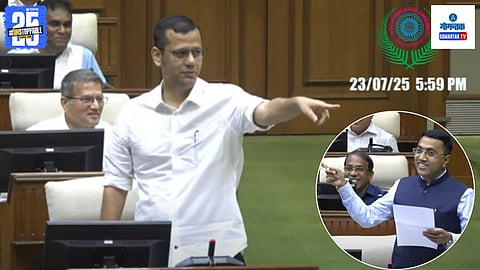 Funny moments Goa Assembly | Dhavalikar sleeping assembly