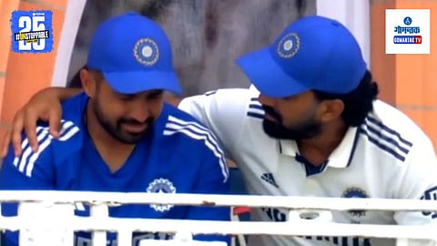 Karun Nair Crying Photo
