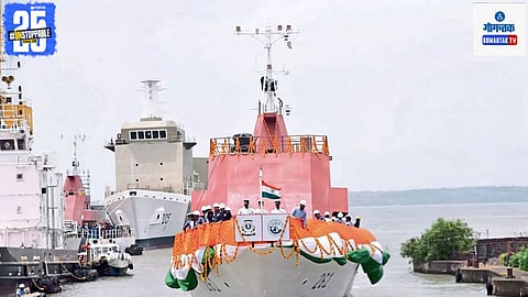 Goa Shipyard launch