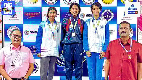 Purvi Naik Goa Swimming