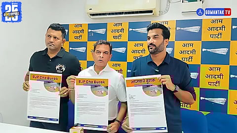 Amit Palekar Goa AAp, BJP Burak 