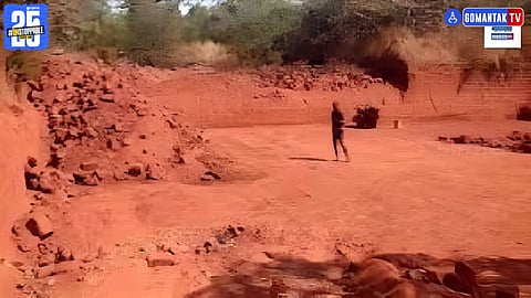 Sattari illegal quarry