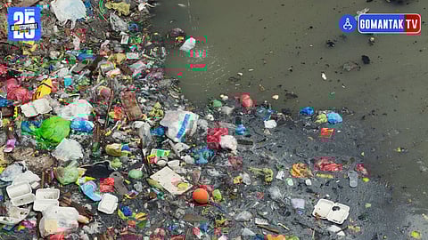 Goa river pollution